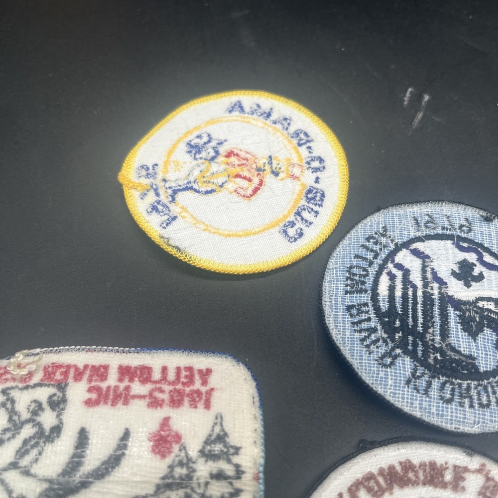 Vintage 1970s-80s Boy Scout Patch Lot (5) Yellow River District Klondike Derby - Picture 13 of 16